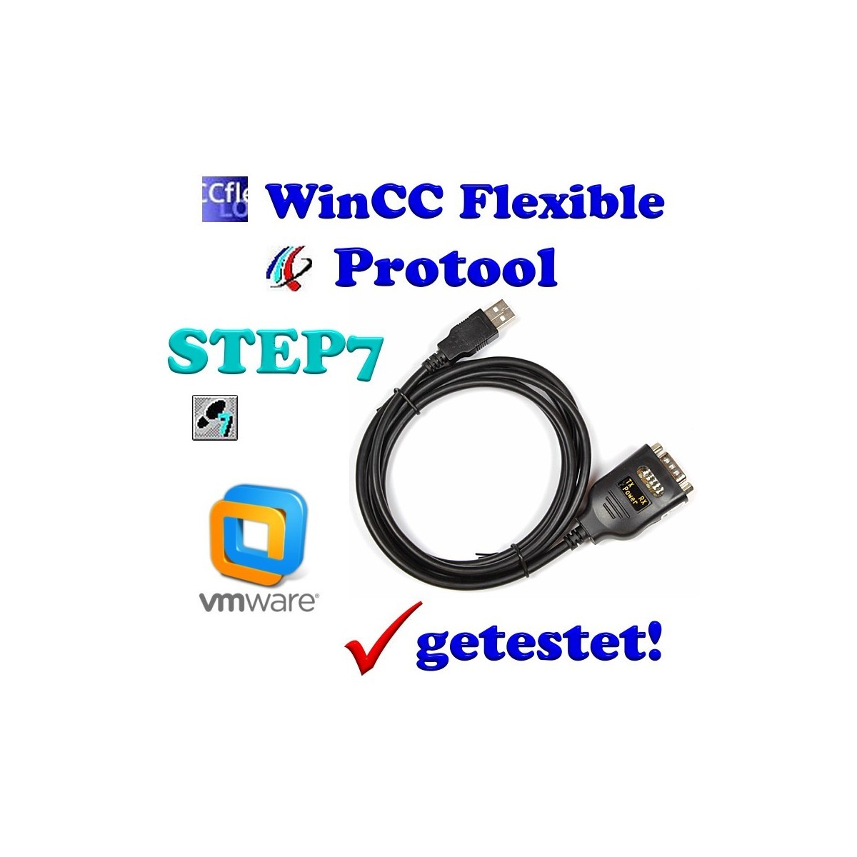 USB-RS232-Adapter speziell für SPS-Anwendungen