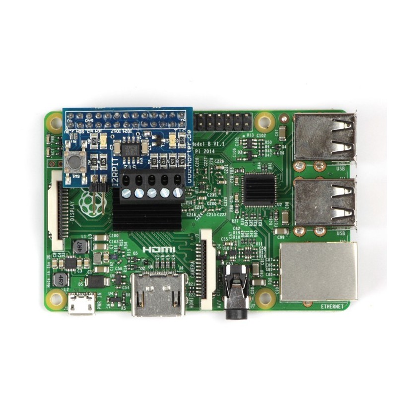 Bausatz I2C-Repeater mit Taste für Raspberry PI