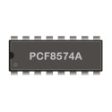 I2C-Expander PCF8574A DIL 