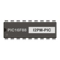 PIC16F88 programmed for I2C-RS232-Modem 1 