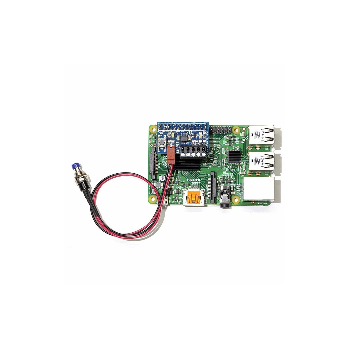 I2C-Repeater with switch on Raspberry PI