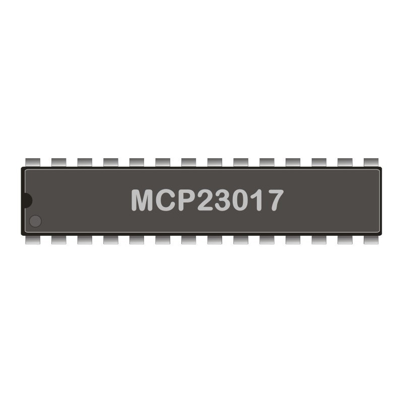 I2C-Expander MCP23017 DIL