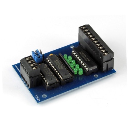 I2C digital output module plug in terminals