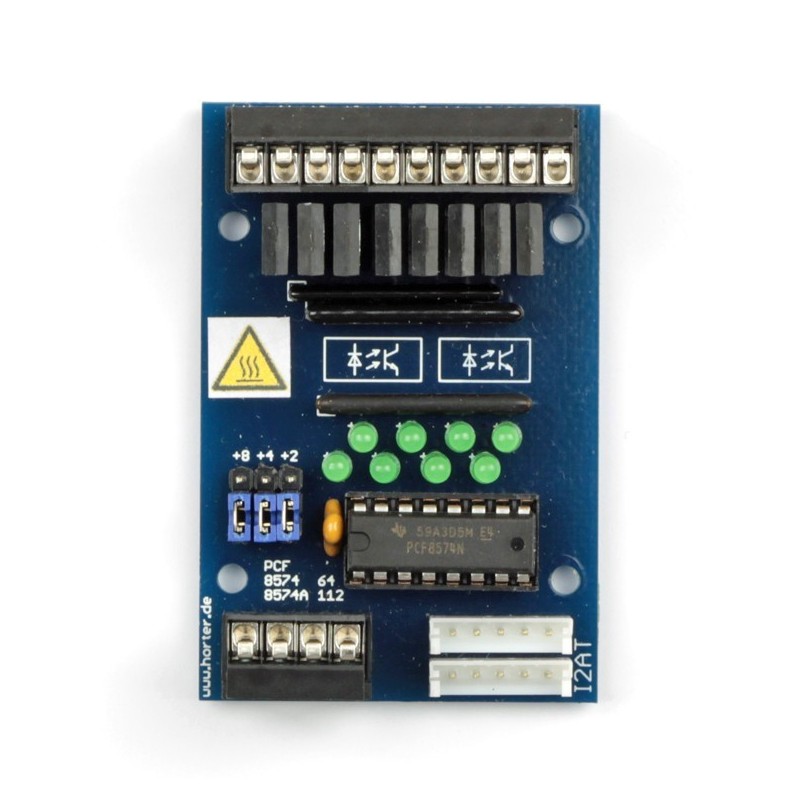 I2C Output 24V 1A mit Optokoppler steckbare Klemmen