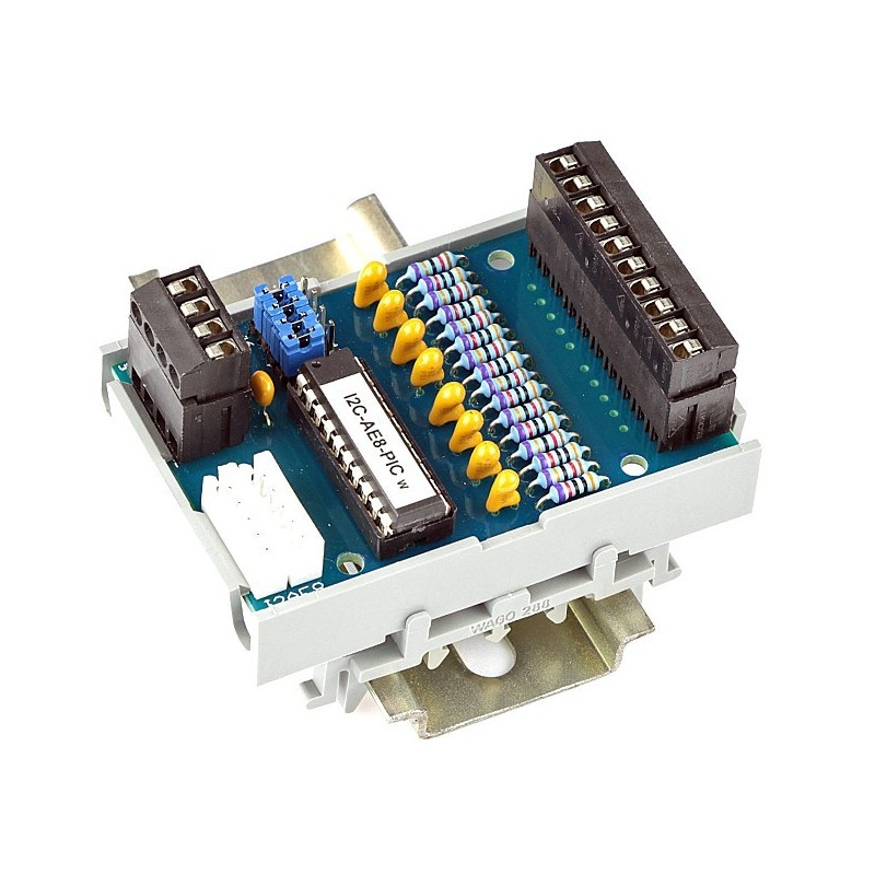 I2C analog input DIN rail