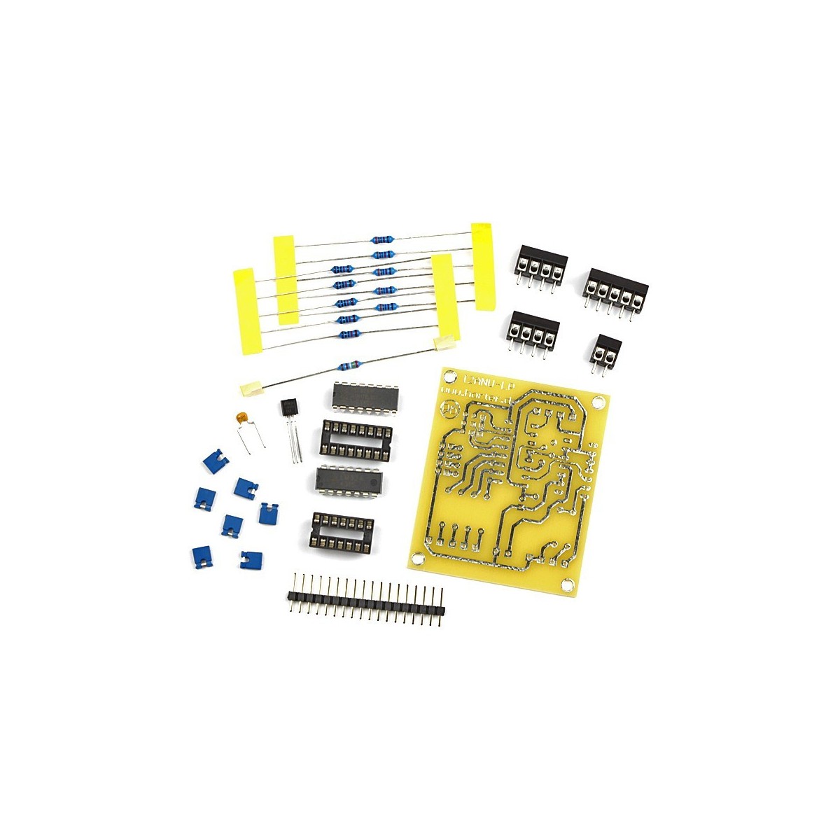 Kit I2C analog IO-card with PCF 8591