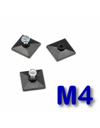 Self-adhesive PCB mounting feet M4